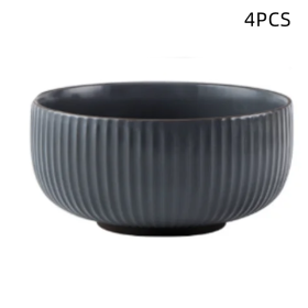 Vertical Bowls (Option: 4 Piece Green)