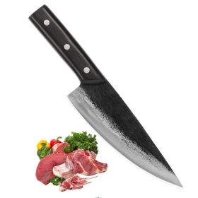 Meat Cleaver Knife-Japanese Butcher Knife Meat Cutting-Professional Chef Knife High Carbon Stainless Steel With Ergonomic Handle- Ultra Sharp Kitchen (Option: 4 Piece Green)